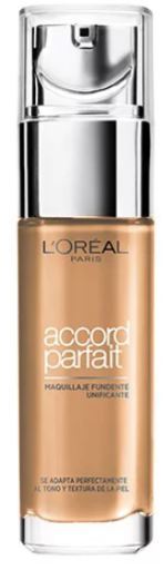 L'Or&eacute;al Paris Accord Parfait natuurlijke finish foundation 6.D Honingbruin