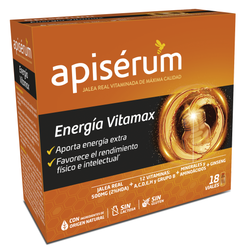 Apis&eacute;rum Apiserum Energy VitaMax 18 flesjes