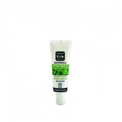 NaturaBIO Cosmetics Extra Frisse Tandpasta Echinacea & Biologische Munt 25 ml
