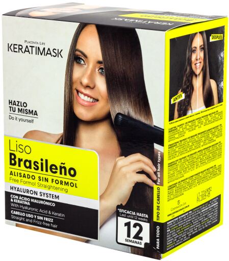 Keramatisk Braziliaanse stijltangset 4 stappen