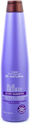 Be Natural Blauwe bessen zilvershampoo 350 ml