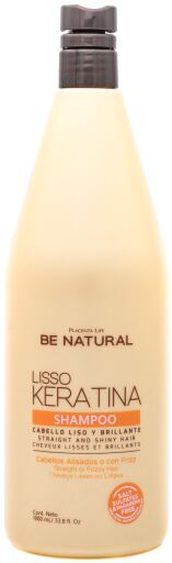 Be Natural Lisso Keratine Shampoo 1000 ml