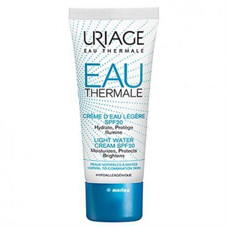Uriage Lichte watercr&egrave;me Spf 20 met 40 ml