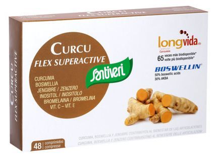 Santiveri Curcu Flex Superactief 48 Tabletten