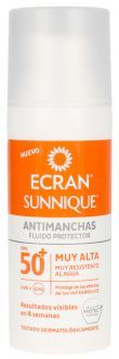 Ecran Sunnique Anti-Vlek Gezichtsvloeistof SPF 50+ 50 ml