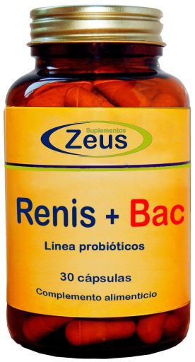 Suplementos Zeus Renis Bac 30 Capsules
