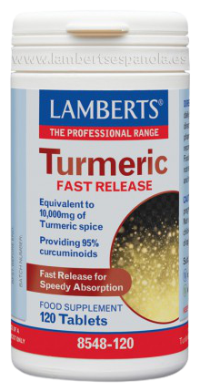 Lamberts Kurkuma Snelle Afgifte 120 Capsules