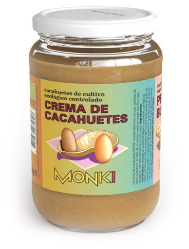 Monki Biologische Pindacr&egrave;me 650 gr