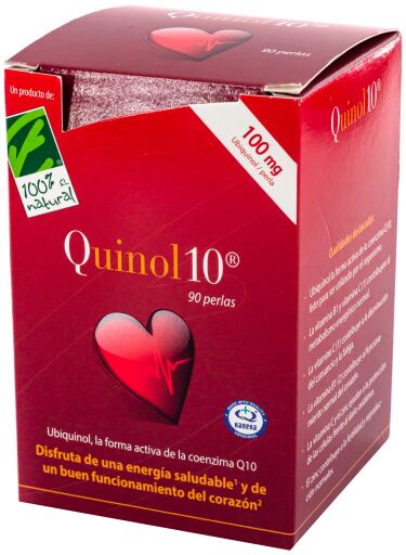 100% Natural Quinol10 100mg 90 Capsules