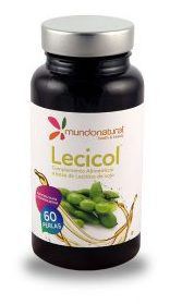 Mundo Natural Lecicol 60 capsules