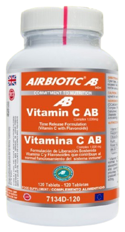 Airbiotic Vitamine C Complex 1000mg 120 Capsules