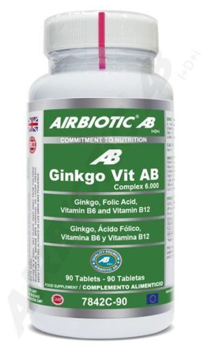 Airbiotic Ginkgo-Vit Ab Complex 6000 mg 90 capsules
