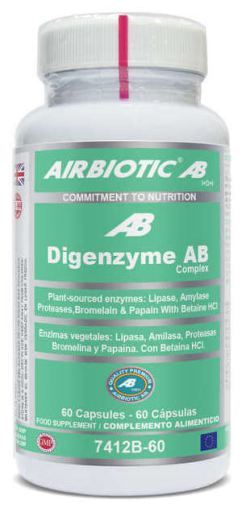 Airbiotic Digenzyme Ab Complex 60 Capsules