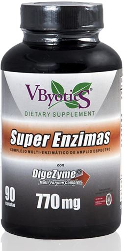 Vbyotics Super Enzymen 90 Capsules