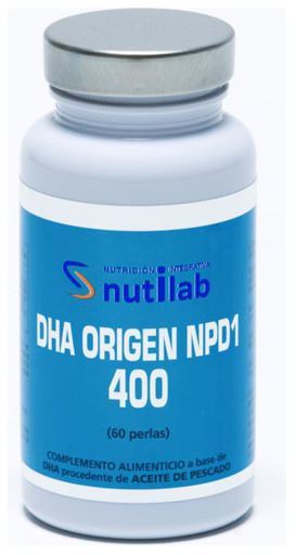 Nutilab Dha Origen Npd1 400mg 60 Perlas