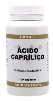 Ortocel Nutri-Therapy Caprylzuur 600 mg 100 Capsules