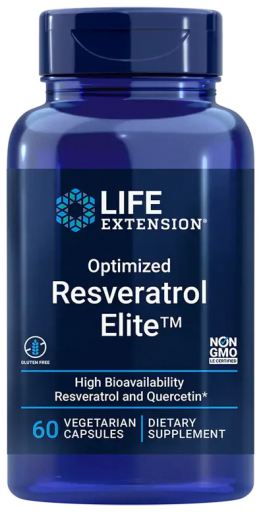 Geoptimaliseerde Resveratrol Elite 60 Capsules