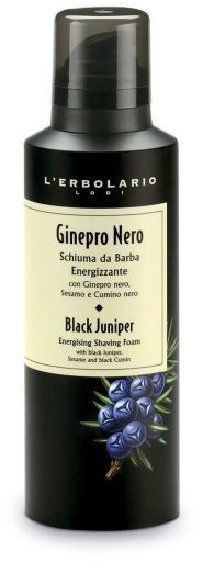L'Erbolario Zwarte Jeneverbes Baard Schuim 200 ml