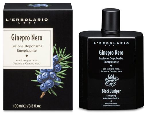 L'Erbolario Zwarte jeneverbes aftershave lotion 100 ml