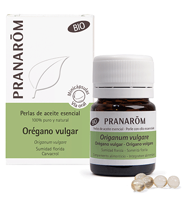 Pranarom Essenti&euml;le olie van gewone oregano 60 minicapsules