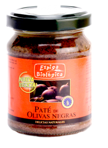 E.Bio Biologische Zwarte Olijven Pat&eacute; 120 gr