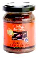 E.Bio Biologische Zwarte Olijven Pat&eacute; 120 gr