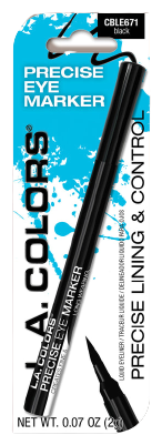 L.A. Colors Vloeibare Eyeliner Precise Eye Marker Zwart