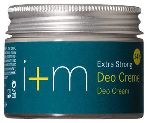 i+m Naturkosmetik Berlin Extra sterke cr&egrave;medeodorant voor sportactiviteiten 30 ml