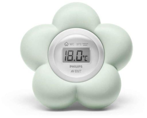 Avent Neutrale groene bad- en slaapkamerthermometer