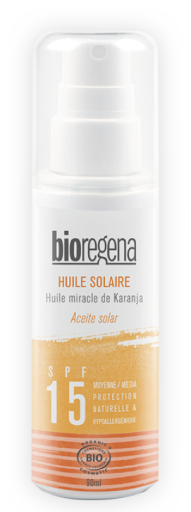 Bioregena Zonne-olie Spf15 90 ml