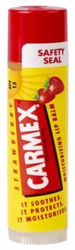 Carmex Aardbei Moisturizing Lipstick Spf15