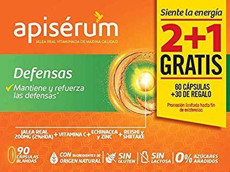 Apis&eacute;rum Apis&eacute;rum Defenses Pack 60 capsules + 30 capsules Geschenk