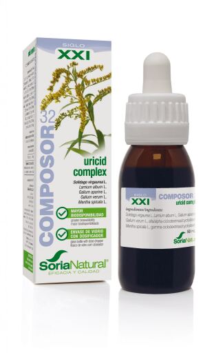 Soria Natural Composor 32 Uricid Complex XXI 50 ml