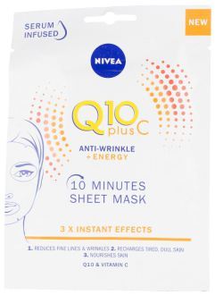 Nivea Q10+ Anti-Rimpel Vitamine C+Energizing Face Mask