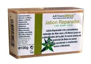 Aromasensia Herstellende Zeep Alo&euml; & Witte Thee 100 gr