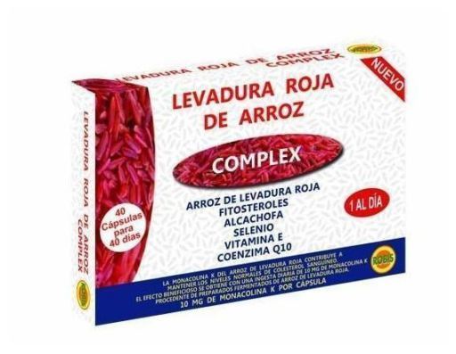 Robis Rode Gist Rijst 40 capsules