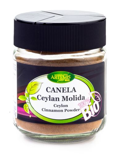 Artemis Bio Grote pot Gemalen Ceylon Kaneel Eco 70 gr