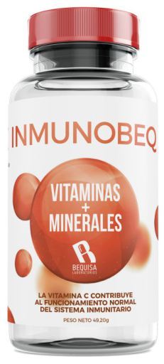 Bequisa Immunobeq Vitaminen + Mineralen 60 caps