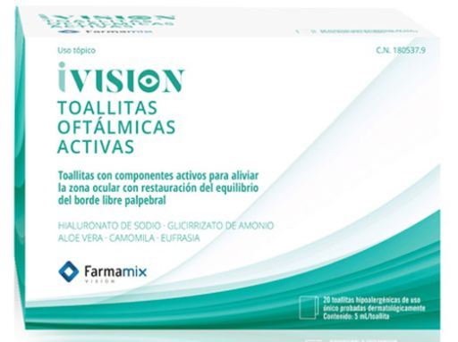 FarmaMix Visi&oacute;n Oogheelkundige doekjes 20 stuks