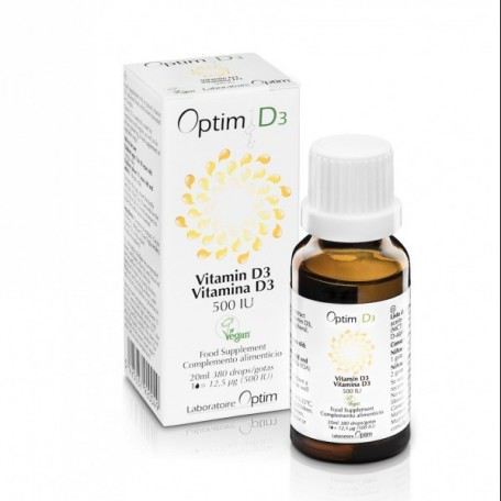 Laboratoire Optim D3 Vitamine D Supplement 20 ml
