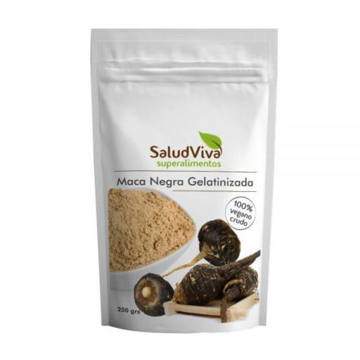 Salud Viva Gegelatineerde Zwarte Maca 250 gr