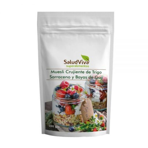 Muesli crunchy boekweit Goji bessen 300 gr