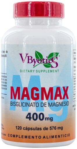 Vbyotics Magnesiumbisglycinaat 400 mg 120 tabletten
