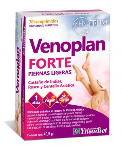 Ynsadiet Zentrum Voedingssupplement Venoplan Forte 30 tabletten