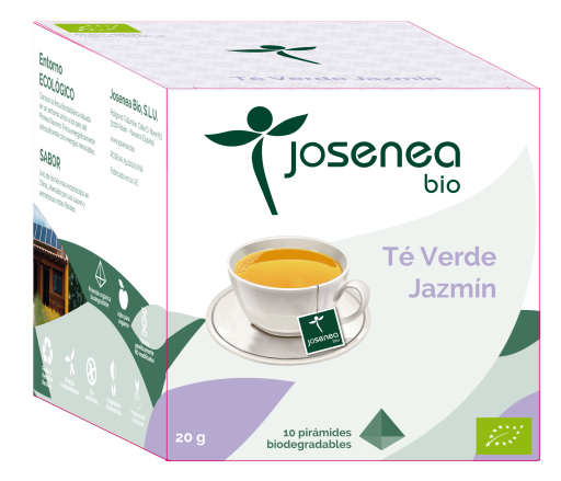 Equisalud Jasmijn Groene Thee Bio 10 Piramide
