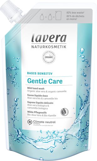 Lavera Basis Sensitiv Gentle Care Handzeep Navulling 500 ml
