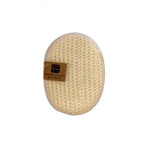 NaturaBIO Cosmetics Sisal en katoenen ovale want