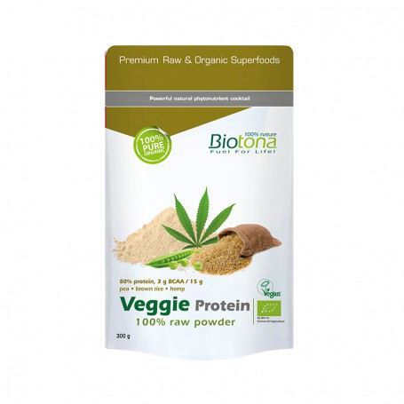 Biotona Vegetarische Prote&iuml;ne Rauw 1000 gr