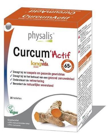 Physalis Curcum Actif 30 tabletten