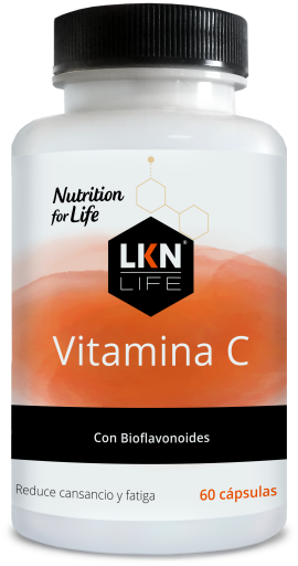 LKN Natuurlijke vitamine C 90-capsules